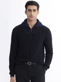 Rare Rabbit - Breeze Primary Black Sweater