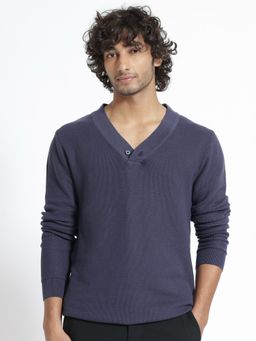 Rare Rabbit - Breeze Primary Blue Sweater