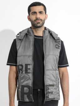 Rare Rabbit - Clovex Dark Grey Jacket