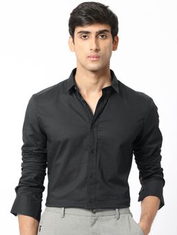 Rare Rabbit - Flees Primary Black Shirt