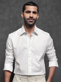 Rare Rabbit - Hadly Primary White Shirt