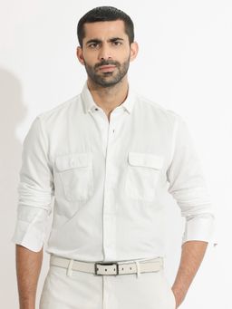 Rare Rabbit - Lipton Primary White Shirt