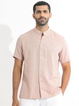 Rare Rabbit - Lune Ss Dusky Pink Shirt