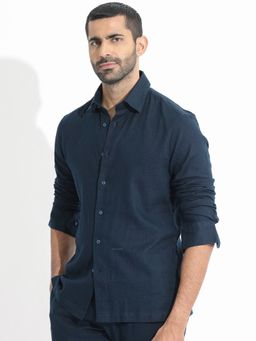 Rare Rabbit - Lunet Dark Navy Shirt