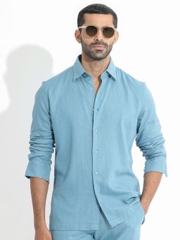 Rare Rabbit - Lunet Light Blue Shirt