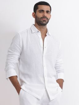 Rare Rabbit - Lunet Primary White Shirt