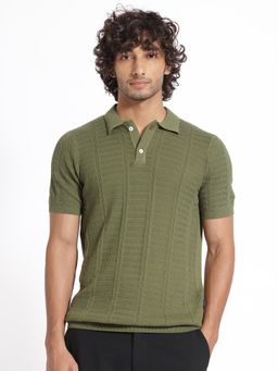 Rare Rabbit - Mask Primary Green Polo T-Shirt