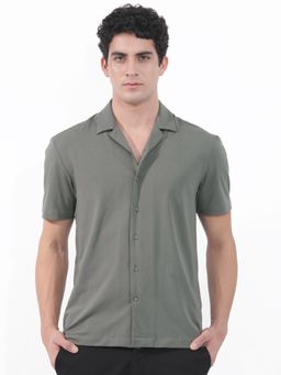 Rare Rabbit - Nick Dark Green Shirt