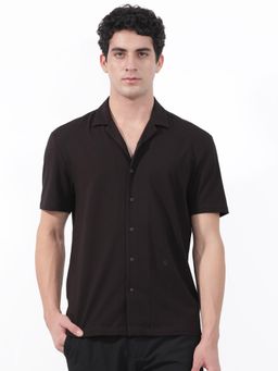 Rare Rabbit - Nick Dark Brown Shirt