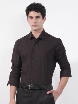 Rare Rabbit - Para Dark Brown Shirt