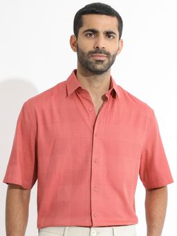 Rare Rabbit - Pied Primary Pink Shirt