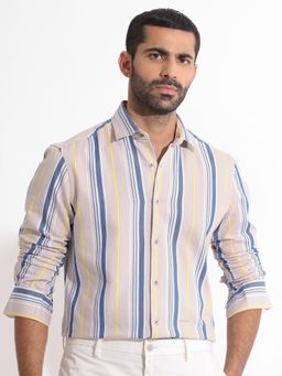 Rare Rabbit - Purit Dusky Beige Shirt