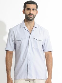 Rare Rabbit - Salford Pastel Blue Shirt