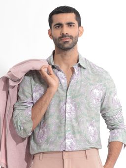 Rare Rabbit - Theon Dusky Green Shirt
