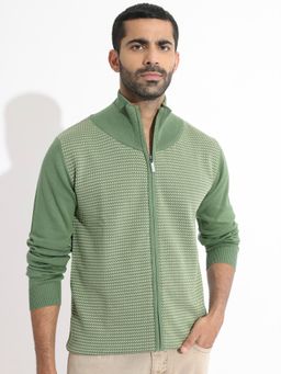 Rare Rabbit - Heritage Primary Green Sweater