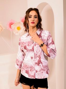 Tandul - Women Abstract Printed Multicolor Shirt