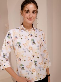 Tandul - Women Casual Printed Multicolor Shirt