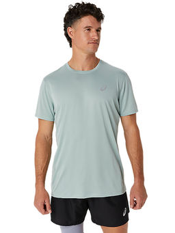 ASICS - Silver Ss Blue Mens T-Shirt