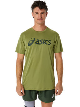 ASICS - Silver Green Mens T-Shirt