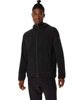 ASICS - Acti Breeze Double Russel Black Mens Hoodies