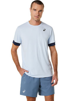 ASICS - Court Ss Blue Mens T-Shirt