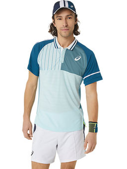 ASICS - Match Polo Blue Mens T-Shirt