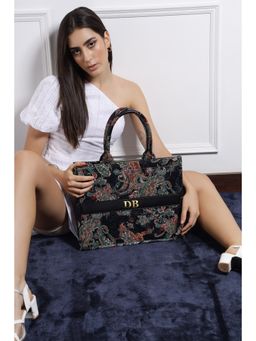 DonaBella - Kallie Tote Bag for Women with Laptop Space Black (Large)