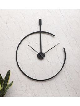 Amaya Decors - Half Ring Metal Wall Clock