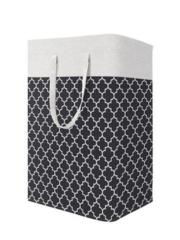 House of Quirk - Laundry Hamper 75L Collapsible Large Laundry Baskets - Black