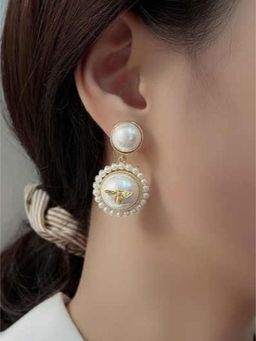 ISHKAARA - Regal Buzz Drop Earrings