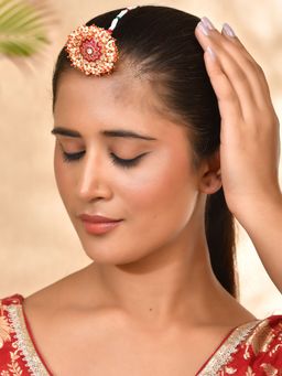Silvermerc Designs - Traditional Rajasthani Borla And Head Jewellery For Women
