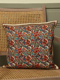 Crown of Poppies - Cream Heritage Charm Cushion Cover (16 x 16)