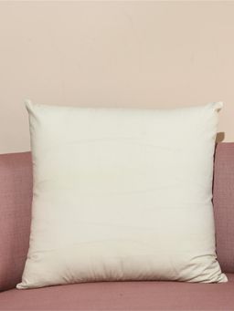 Crown of Poppies - Green Petals and Pastels Cushion Cover (16 x 16)