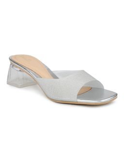 Inc.5 - Women Silver Casual Block Heels