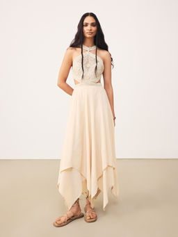Ritu Kumar - Ecru Nila Long Dress
