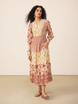 Ritu Kumar - Red Bohemian Long Dress
