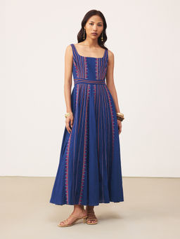 Ritu Kumar - Blue Anagh Long Dress