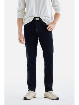 Snitch - Indigo Blue Denim Slim Casual Jeans for Men