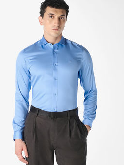 Jack & Jones - Men Blue Slim Fit Formal Shirt
