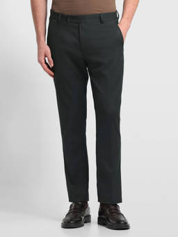 Arrow - Men Green Slim Fit Twill Trouser