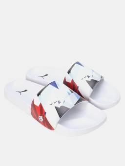 Puma - Men Bmw Mms Leadcat 2.0 Graphic White Sliders