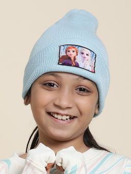 Kidsville - Official Blue Frozen Winter Beanie (7-12 Years)