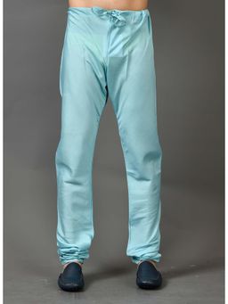 Simaaya - Premium Quality Silk Churidar Pant - Turquoise