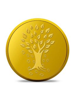 Kundan - 8 gm 24kt (999.9) Kalpataru Tree Gold Coin