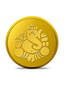 Kundan - 8 gm 24kt (999.9) Ganesha Gold Coin
