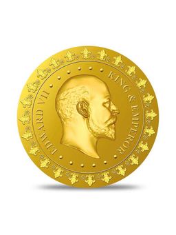 Kundan - 8 gm 22kt 916 Edward King Gold Coin