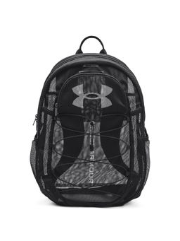Under Armour - Unisex Black Hustle Mesh Backpack