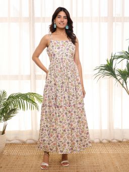 Noun - Liza Cotton Paisley Dress