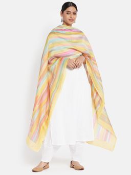 Fabindia - Cotton Silk Tie & Dye Dupatta