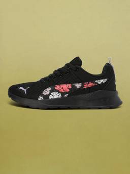 Puma - Anzarun Flora JR Kids Black Sneakers